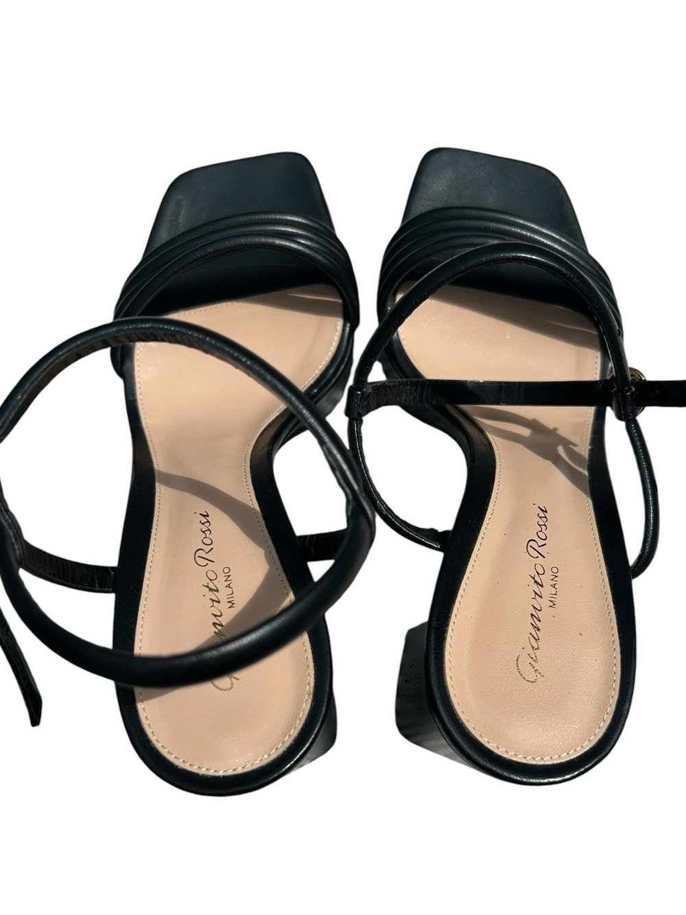 Gianvito Rossi Lena Platform Sandals 39 Luxury Strappy Made In Italy - Picture 3 of 15